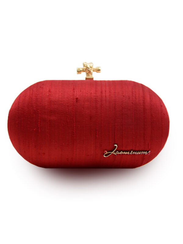 Red Oval Clutch
