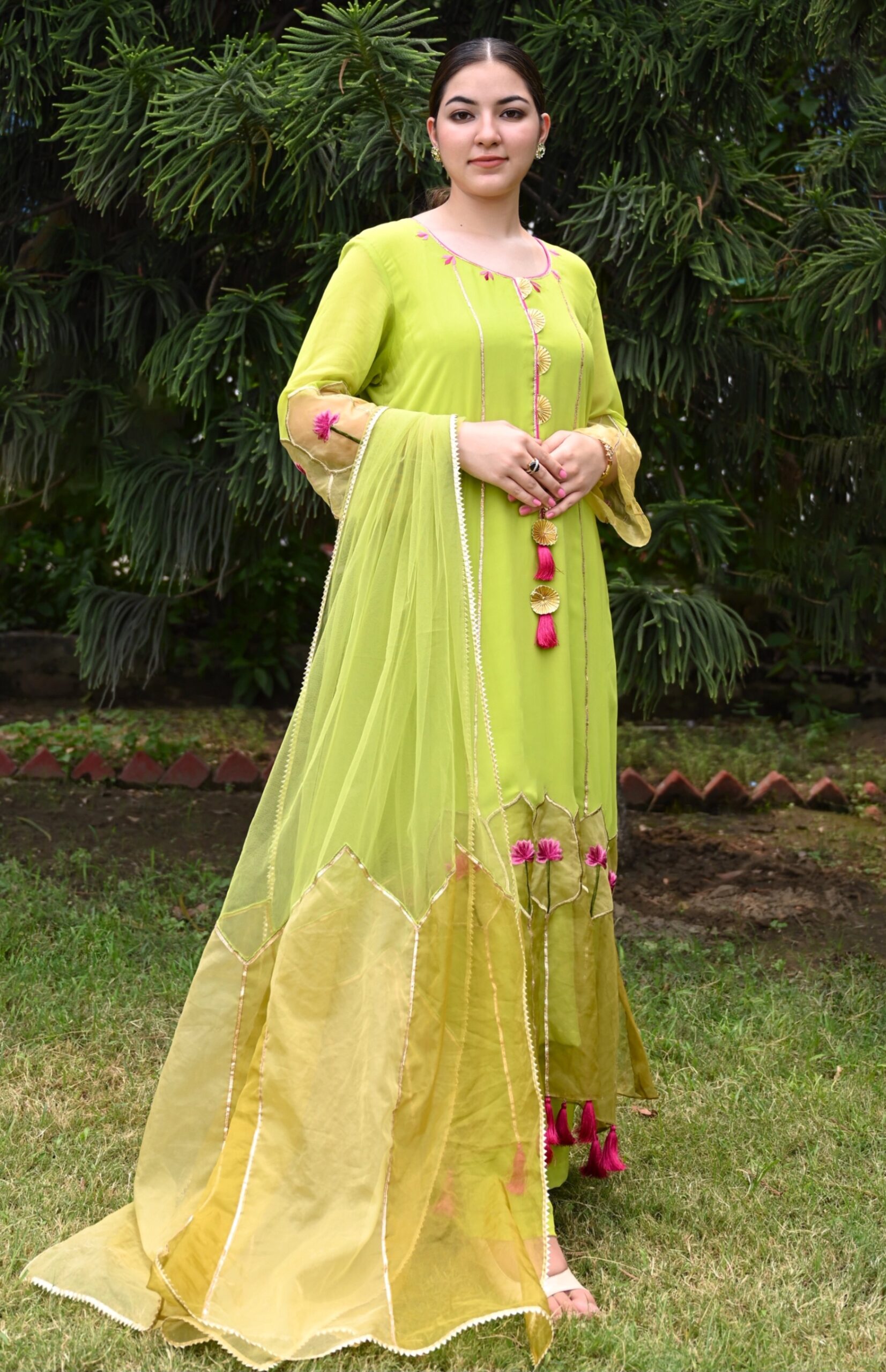 Parrot Green Punjabi Suits Design | Parrot Green Suit Design | Light Green  Suit Design - YouTube