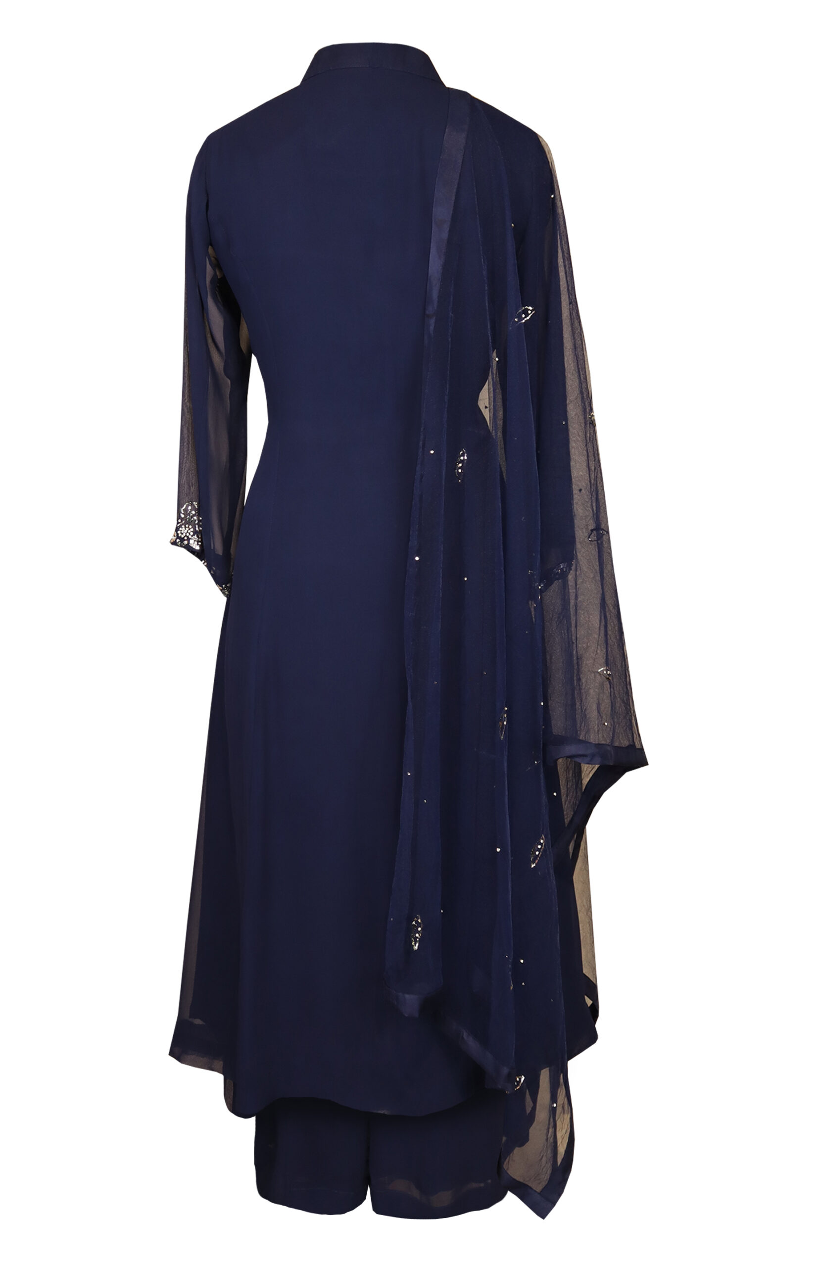 Midnight Blue Kalidar Suit – Jasminum